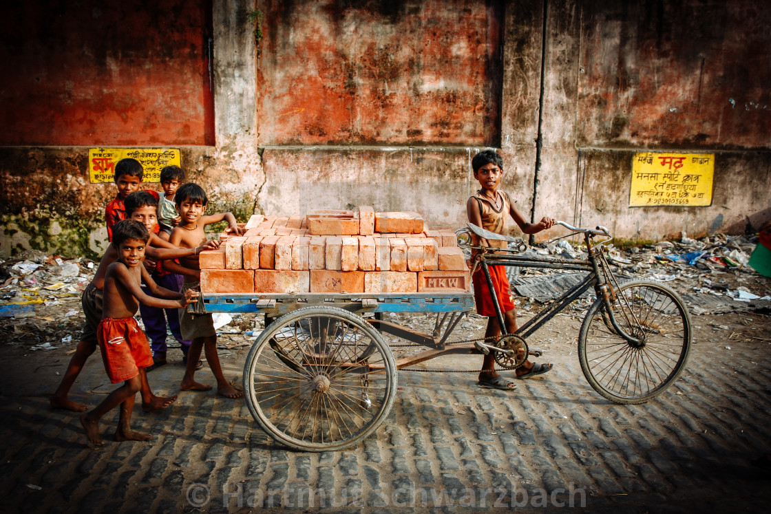 "Street Photography Kolkata, former Calcutta" stock image