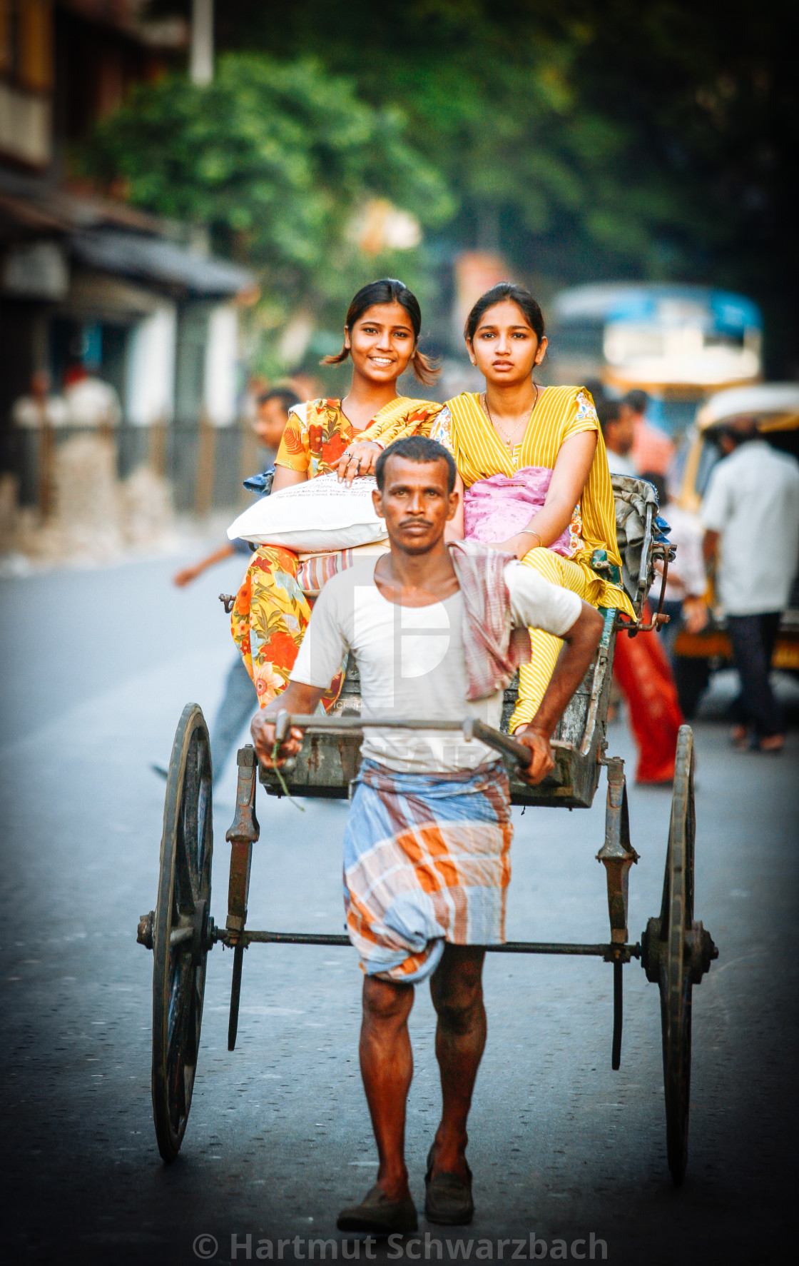 "Street Photograpy in Kolkata" stock image