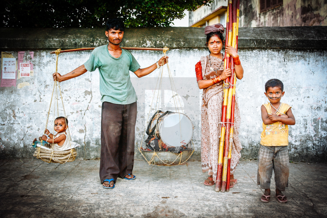 "Street Photography Kolkata, former Calcutta" stock image