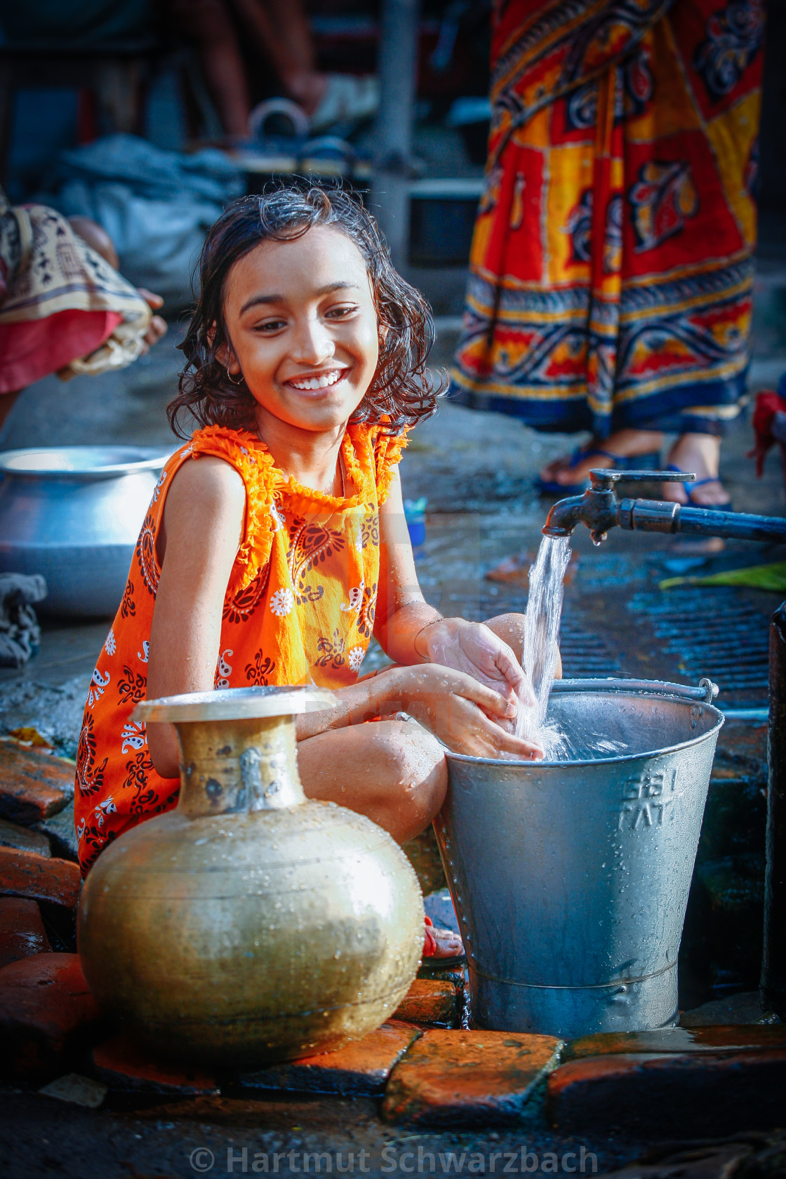 "Street Photography in Kolkata" stock image