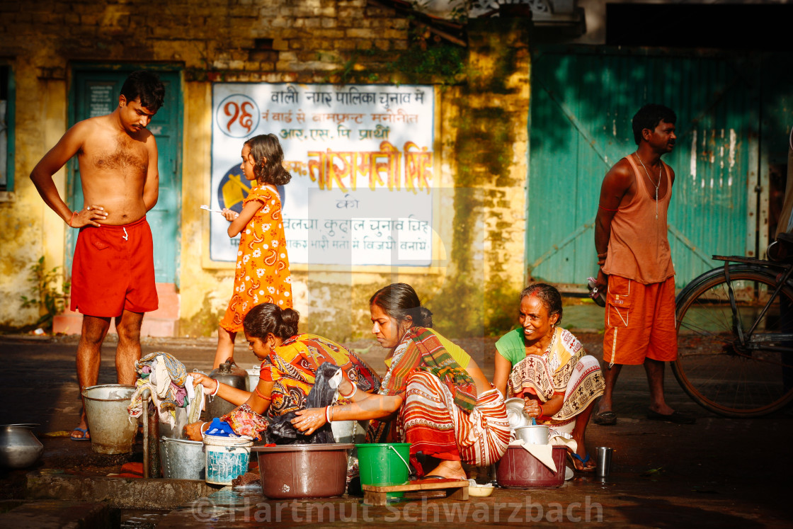 "Street Photography in Kolkata" stock image