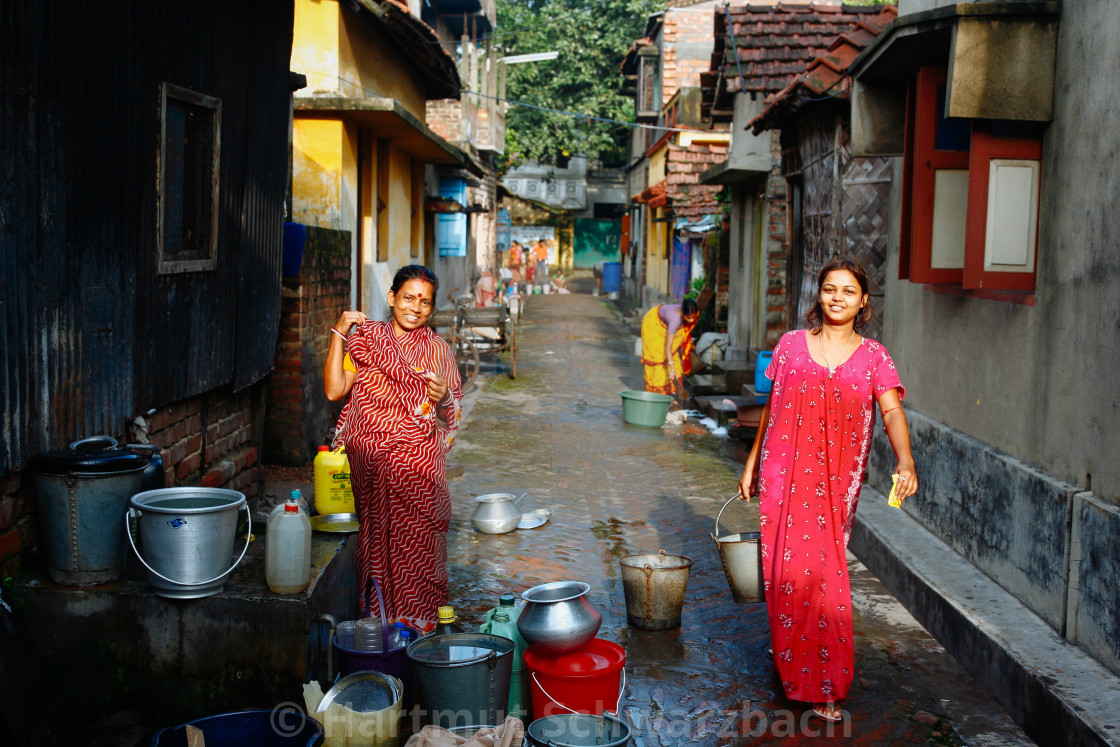 "Street Photography in Kolkata" stock image