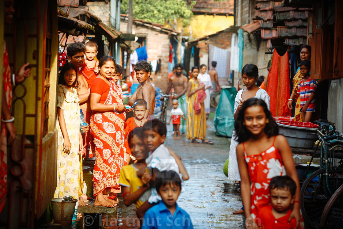 "Street Photography in Kolkata" stock image