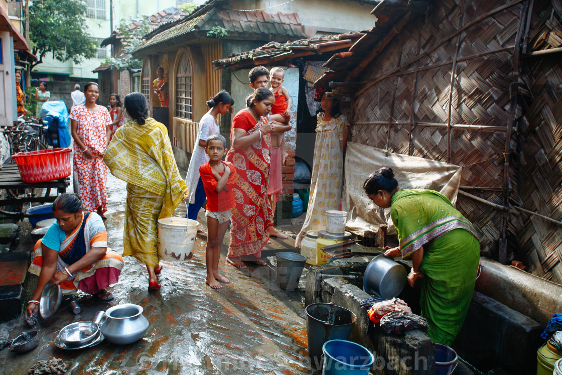 "Street Photography in Kolkata" stock image