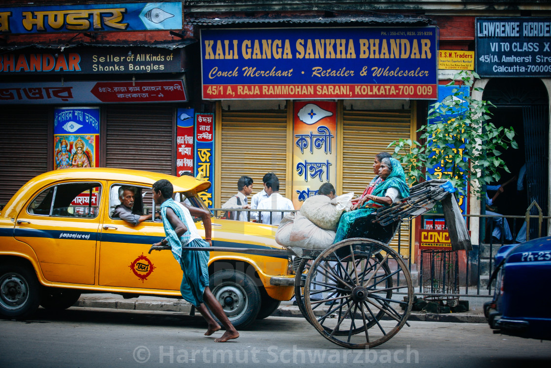 "Street Photography Kolkata, former Calcutta" stock image