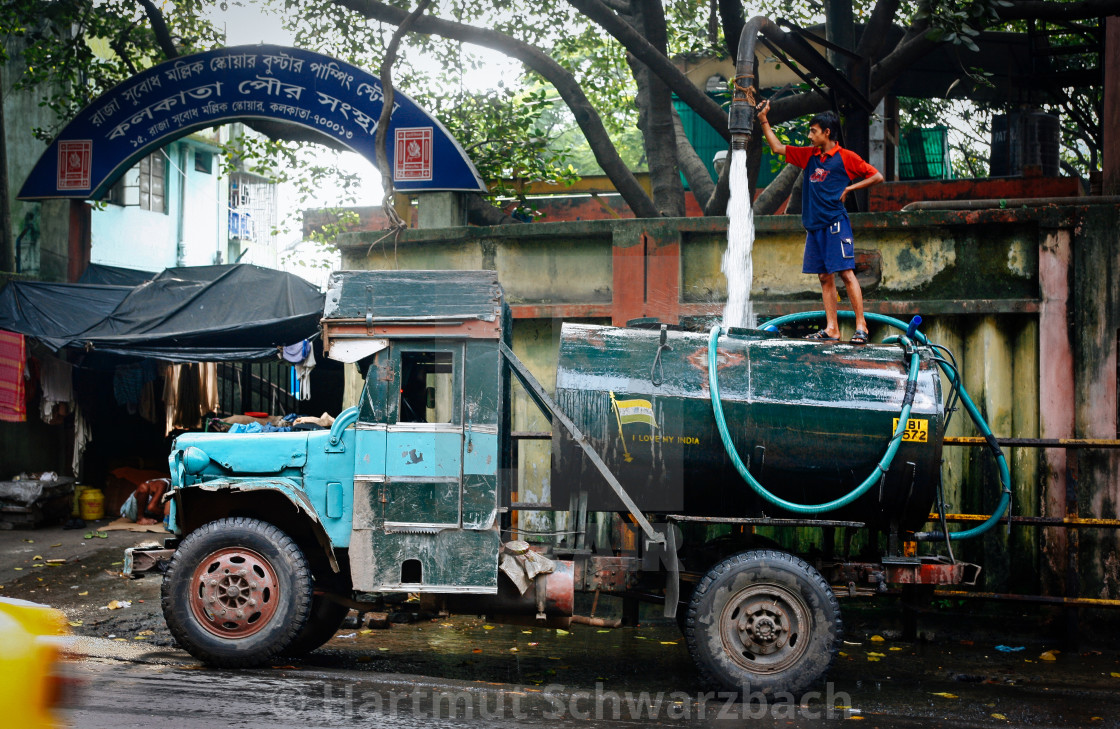 "Street Photography in Kolkata" stock image