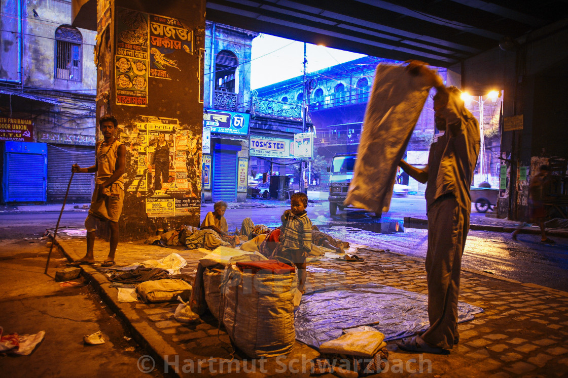 "Street Photography Kolkata, former Calcutta" stock image