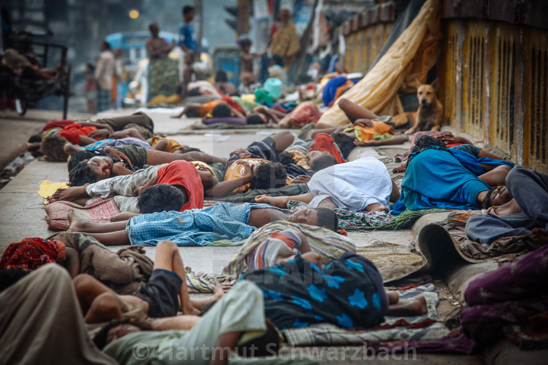 "Street Photography Kolkata, former Calcutta" stock image