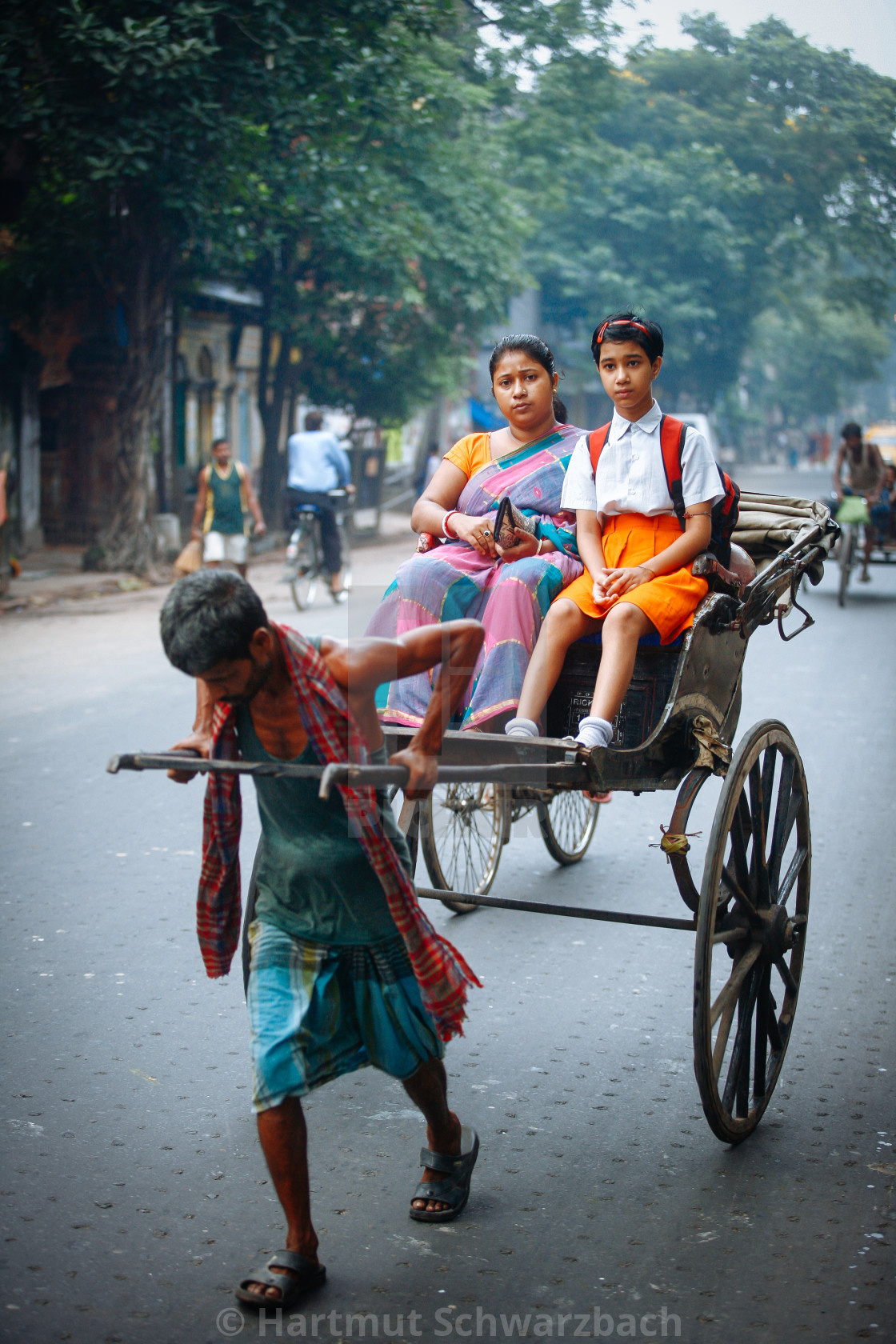 "Street Photograpy in Kolkata" stock image