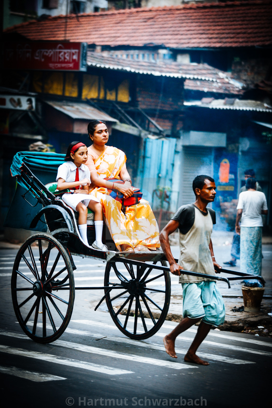 "Street Photograpy in Kolkata" stock image