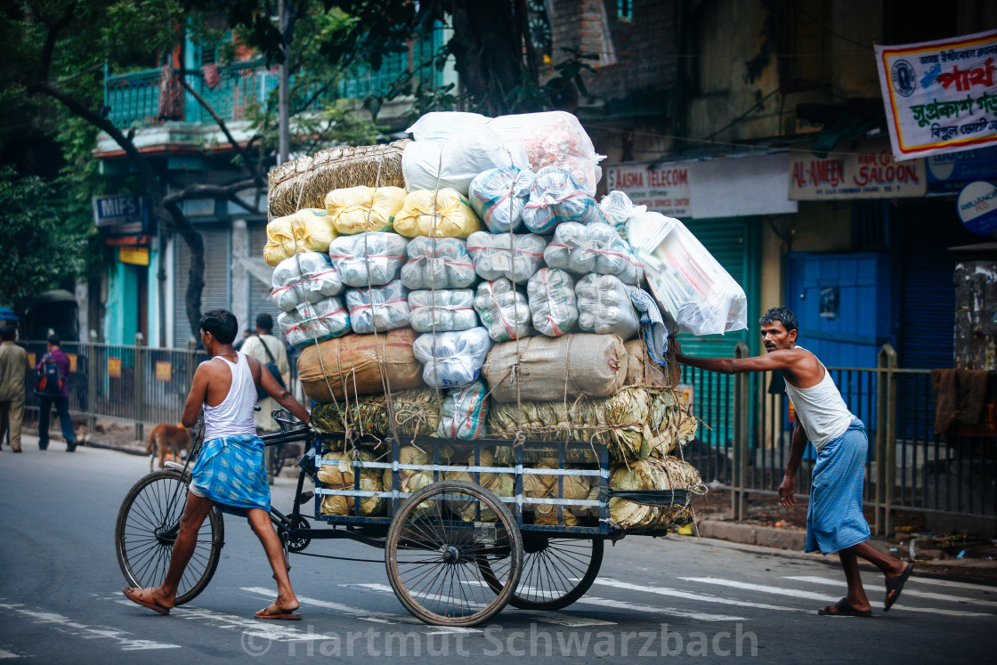 "Street Photograpy in Kolkata" stock image