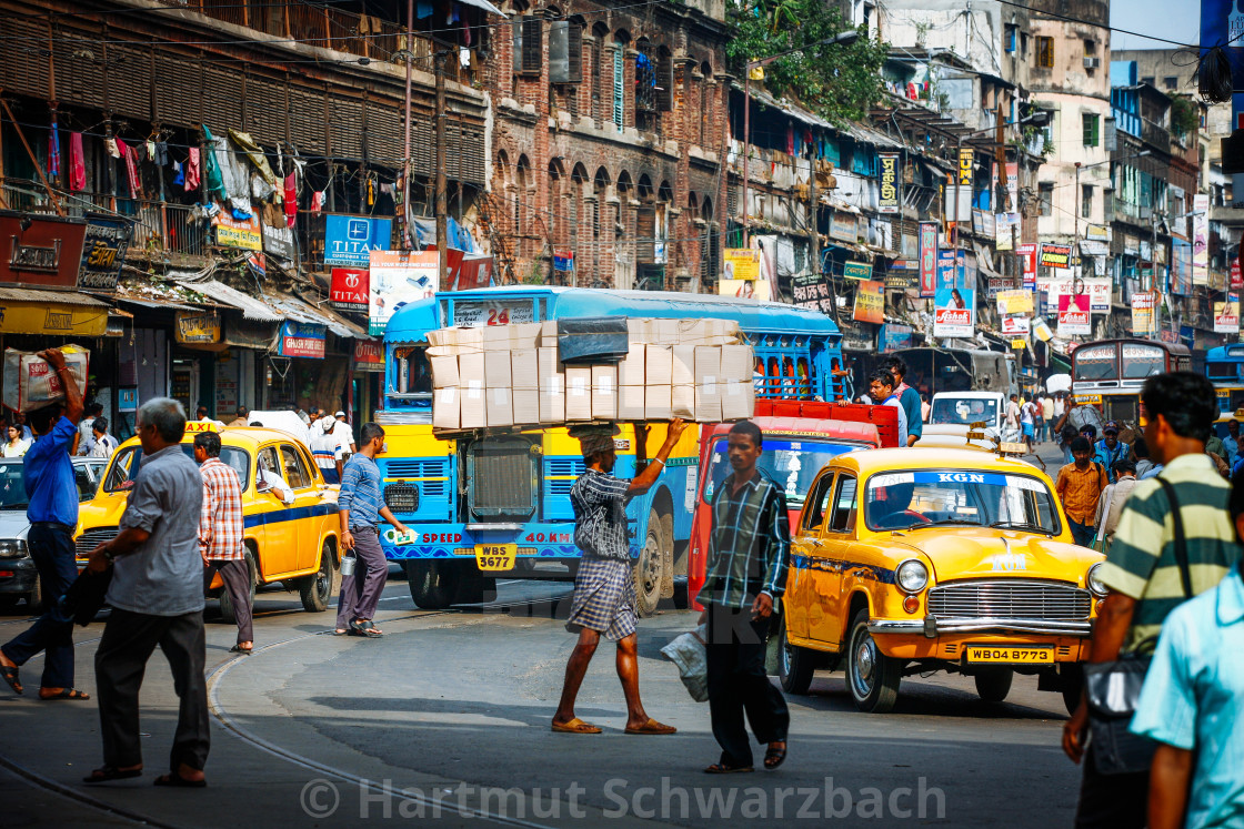 "Street Photograpy in Kolkata" stock image