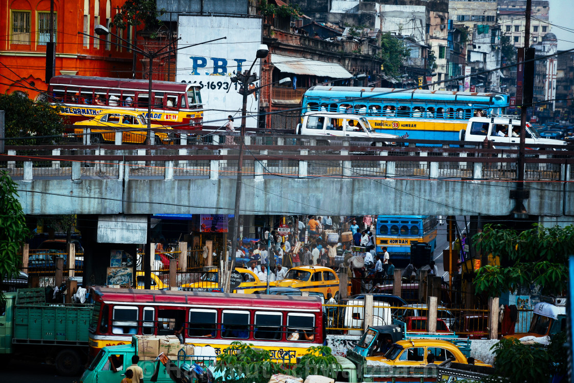 "Street Photograpy in Kolkata" stock image