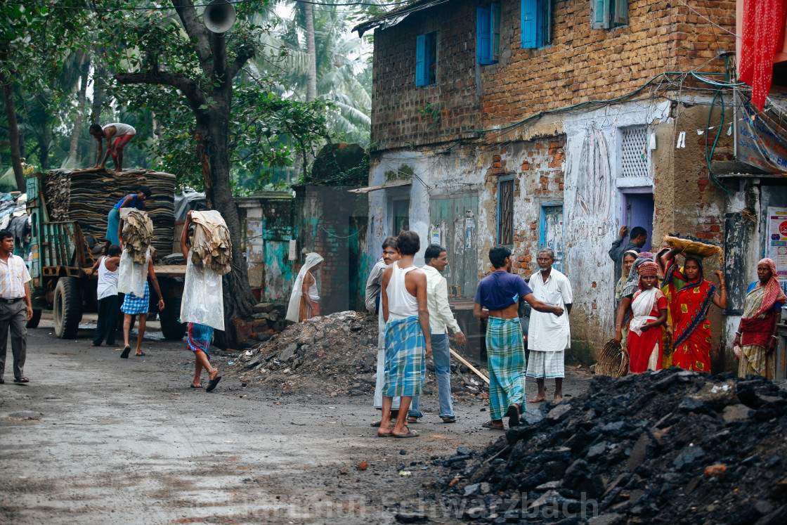 "Street Photograpy in Kolkata" stock image