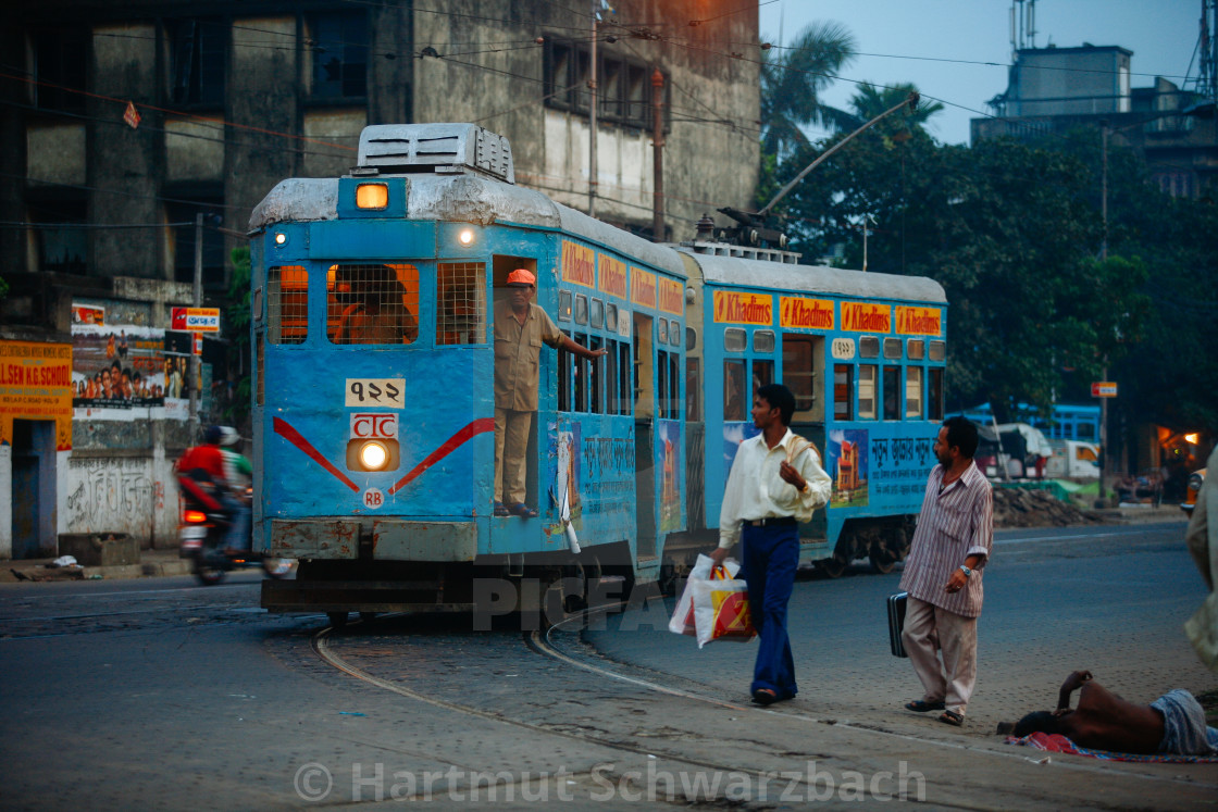 "Street Photography Kolkata, former Calcutta" stock image