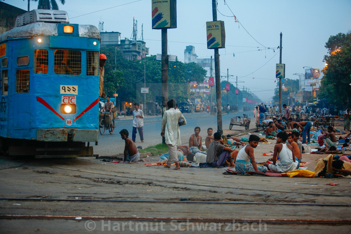 "Street Photography Kolkata, former Calcutta" stock image