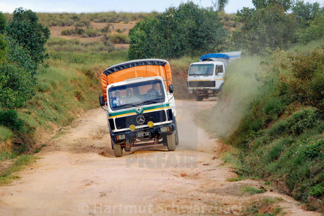 "Transport in Madagascar" stock image