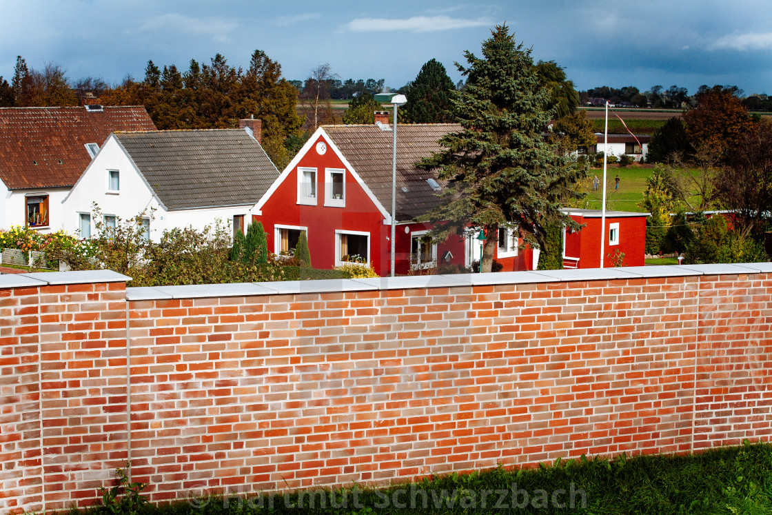 "coastal protection on the north sea" stock image