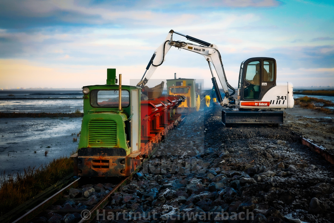 "coastal protection on the north sea" stock image