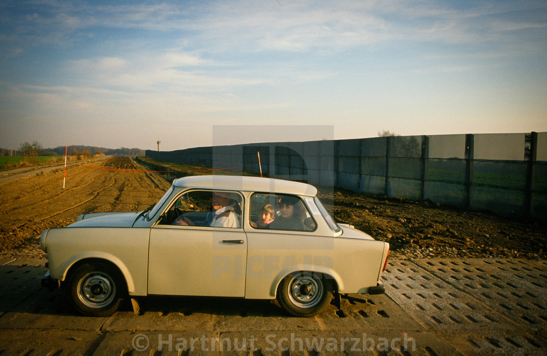 "DDR Grenzöffnung - German Democratic Republic" stock image