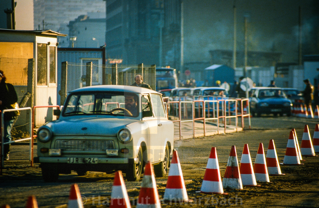 "DDR Mauerfall - German Democratic Republic" stock image