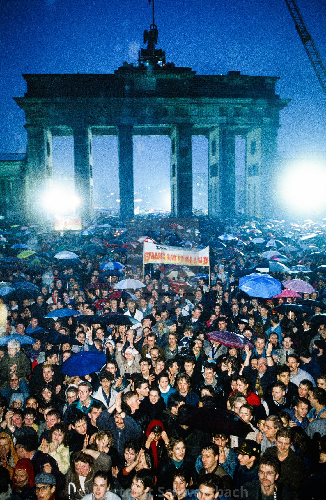 "DDR Berlin Wall - Mauerfall - German Democratic Repbublic" stock image