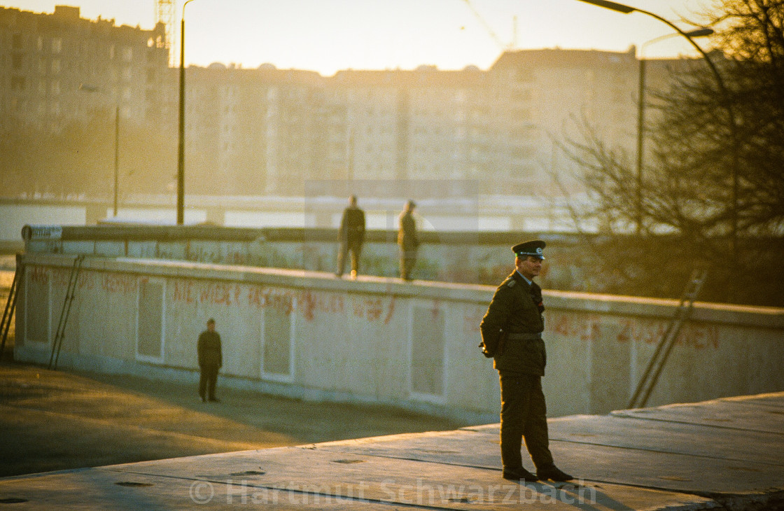 "DDR Mauerfall - German Democratic Republic" stock image