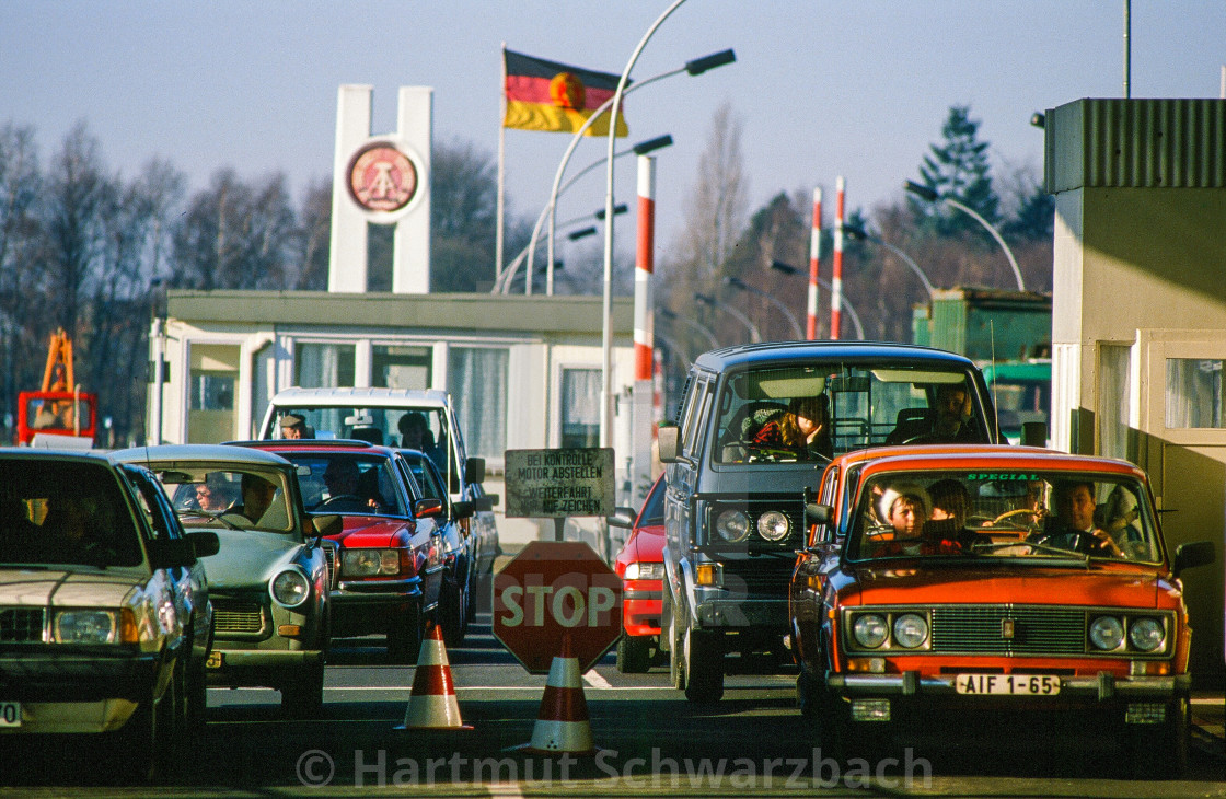 "DDR Wendejahr - German Democratic Republic" stock image