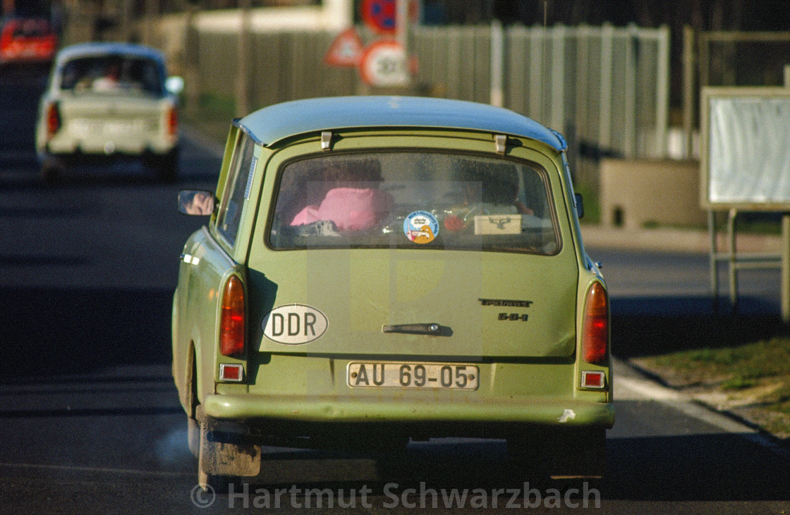 "DDR Wendejahr - German Democratic Republic" stock image