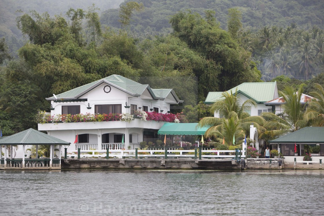 "Taal Volcano Philippines - Taal Vulkan Philippinen" stock image