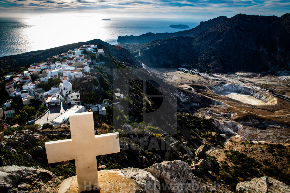 "Nisyros, Insel der Dodekanes" stock image