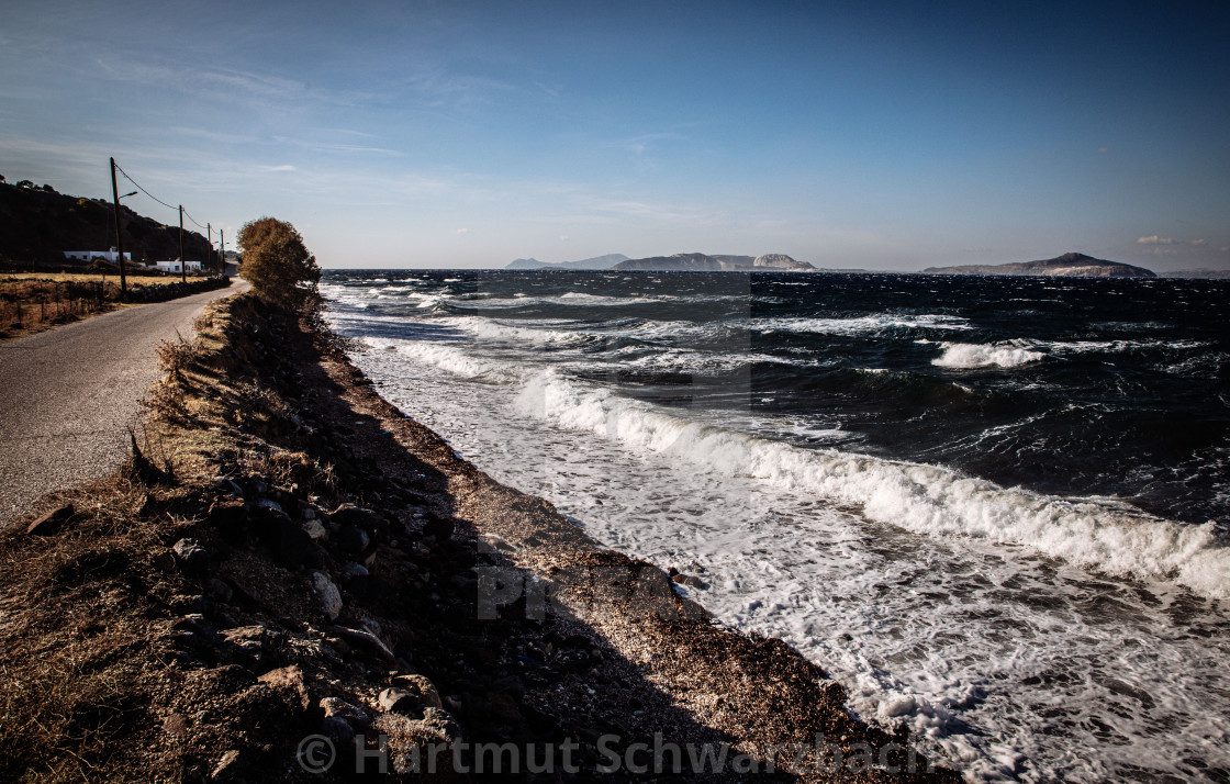 "Nisyros, Insel der Dodekanes" stock image