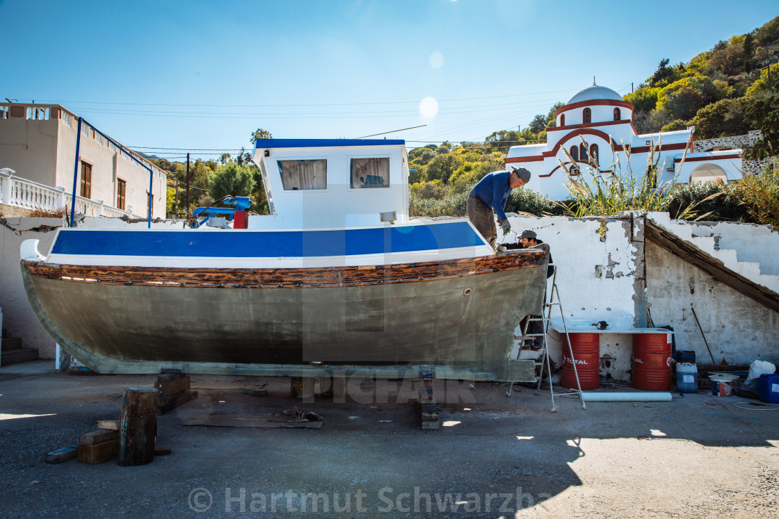 "Nisyros, Insel der Dodekanes" stock image