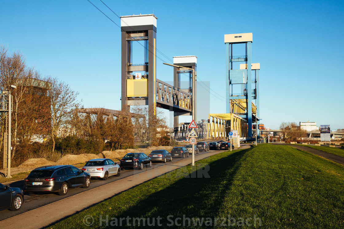 "Kattwykbrücke" stock image