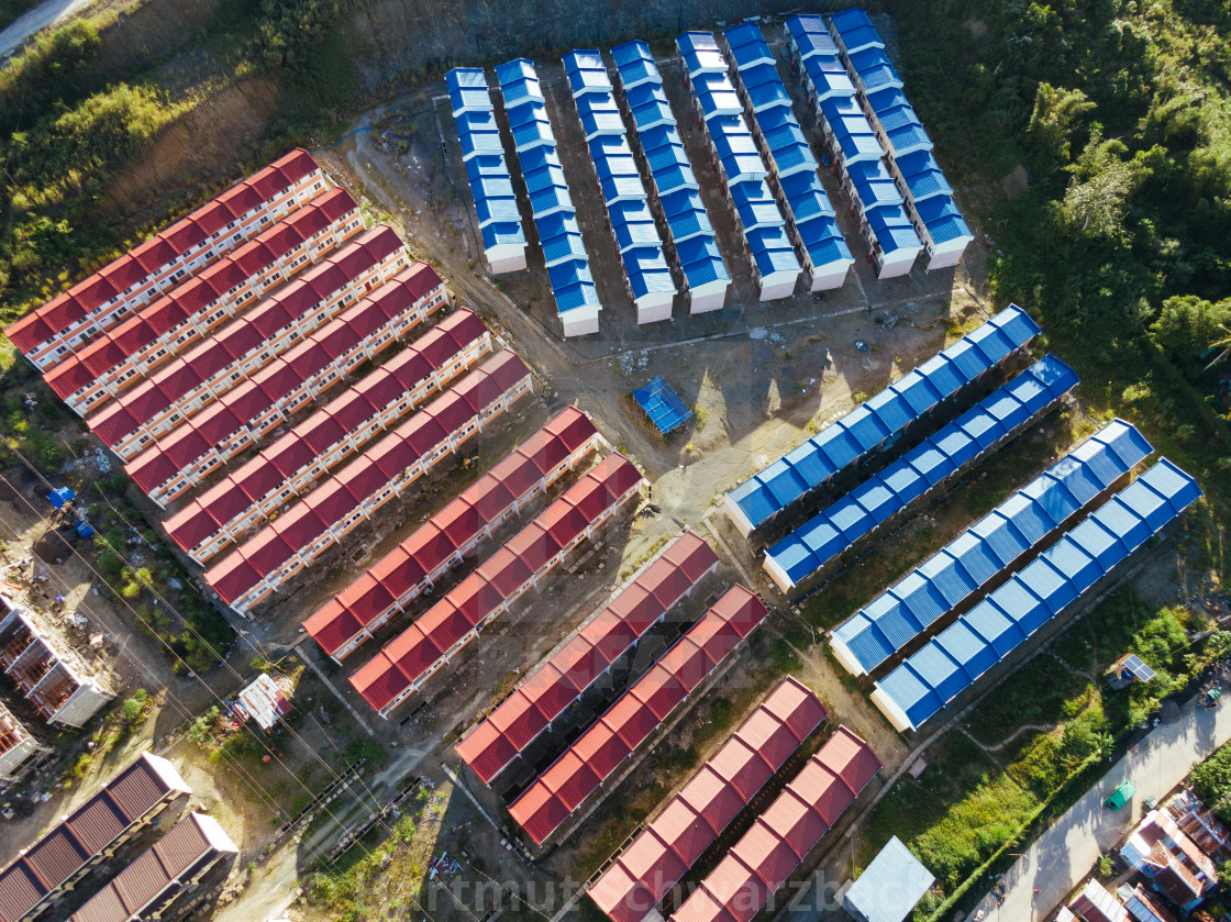 "Die Siedler von Tacloban - Fotoreportage" stock image