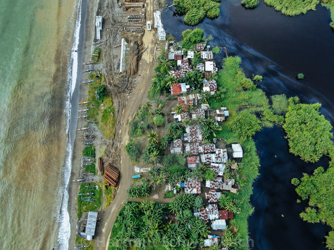 "Die Siedler von Tacloban - Fotoreportage" stock image