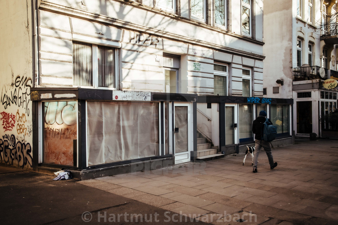 "Ladensterben in der Coronakrise im Stadtteil Eimsbuettel" stock image