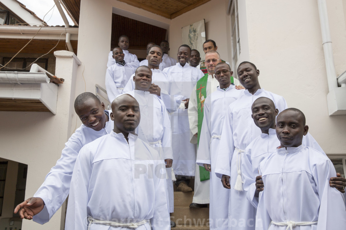 "Kibera Slum Nairobi Kenia" stock image