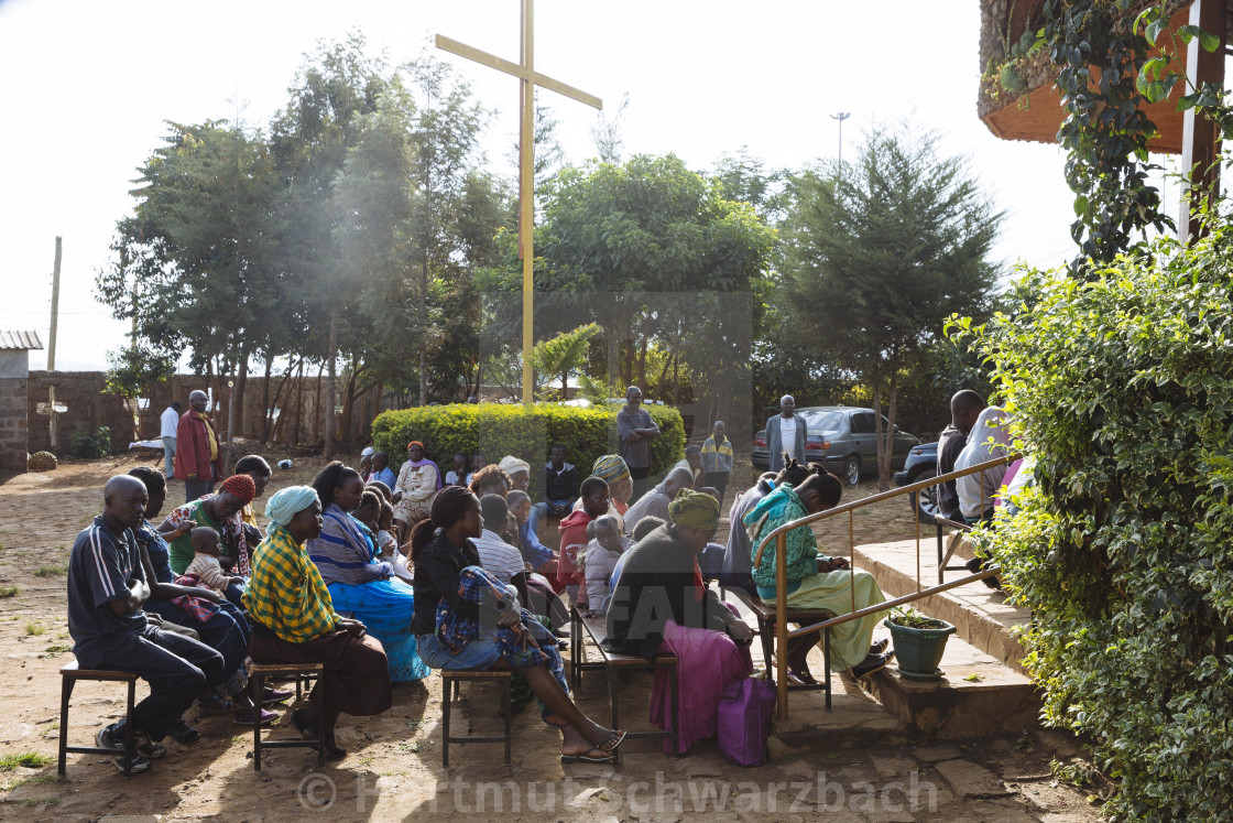 "Kibera Slum Nairobi Kenia" stock image