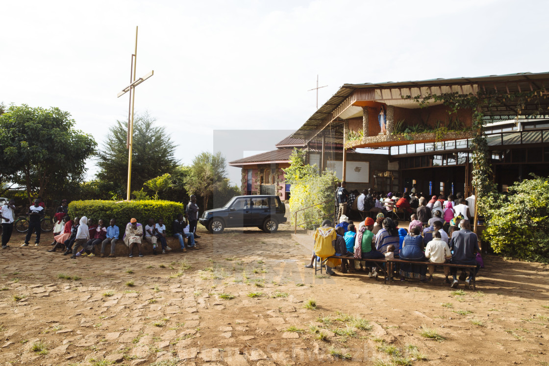 "Kibera Slum Nairobi Kenia" stock image