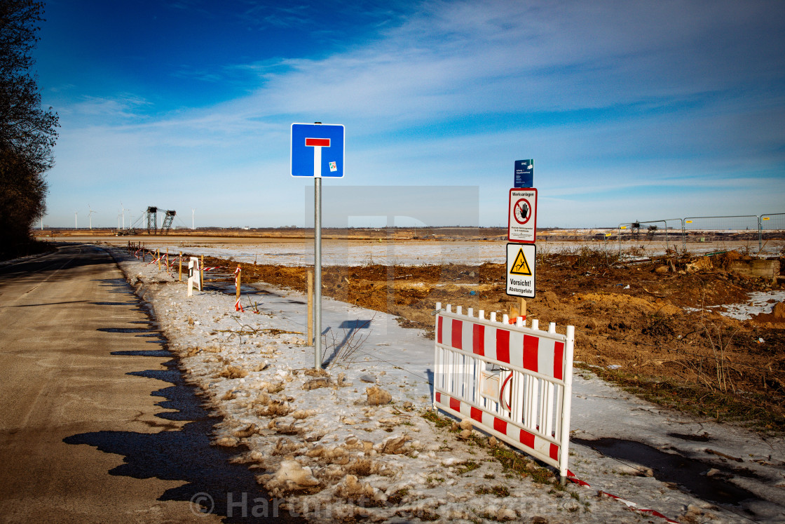 "Coal Power Open Pit Mining Garzweiler" stock image