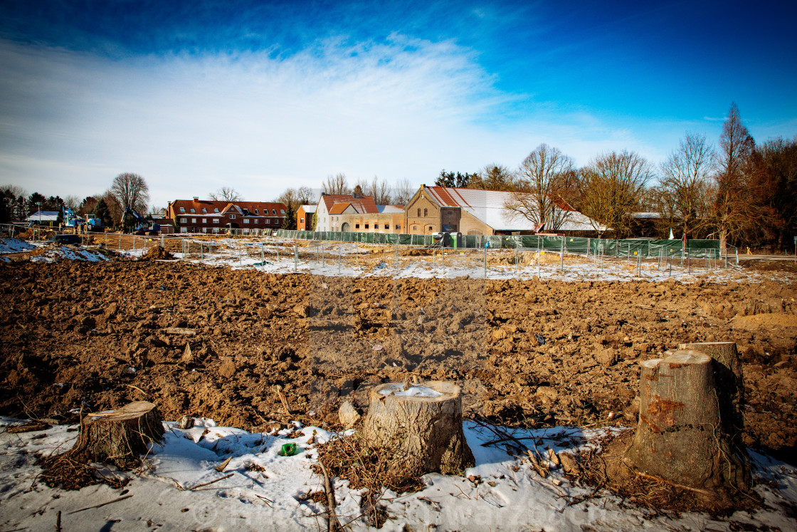 "Coal Power Open Pit Mining Garzweiler" stock image