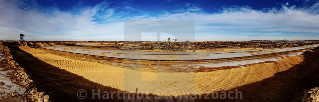 "Coal Power Open Pit Mining Garzweiler" stock image