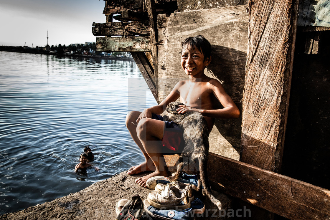 "Reportage Im Meer aus Müll" stock image