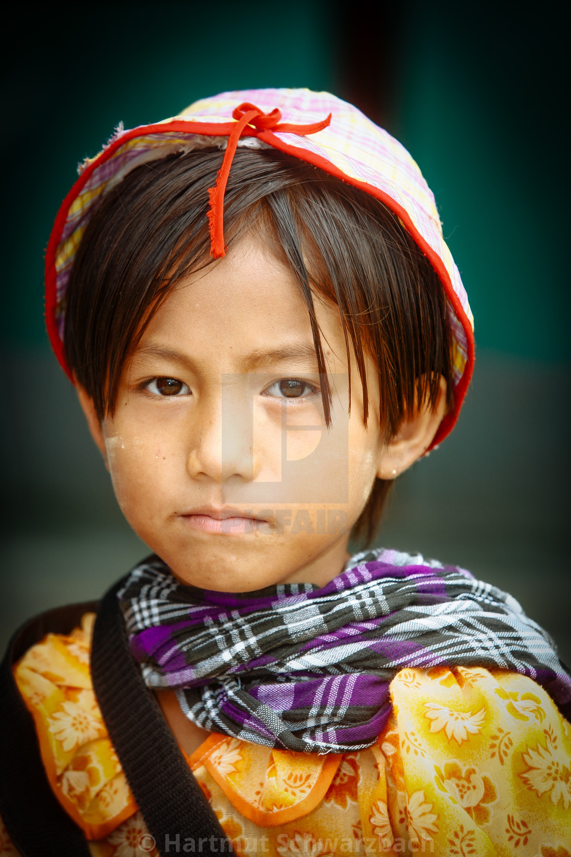 "Catholics in Myanmar - Kachin Village" stock image