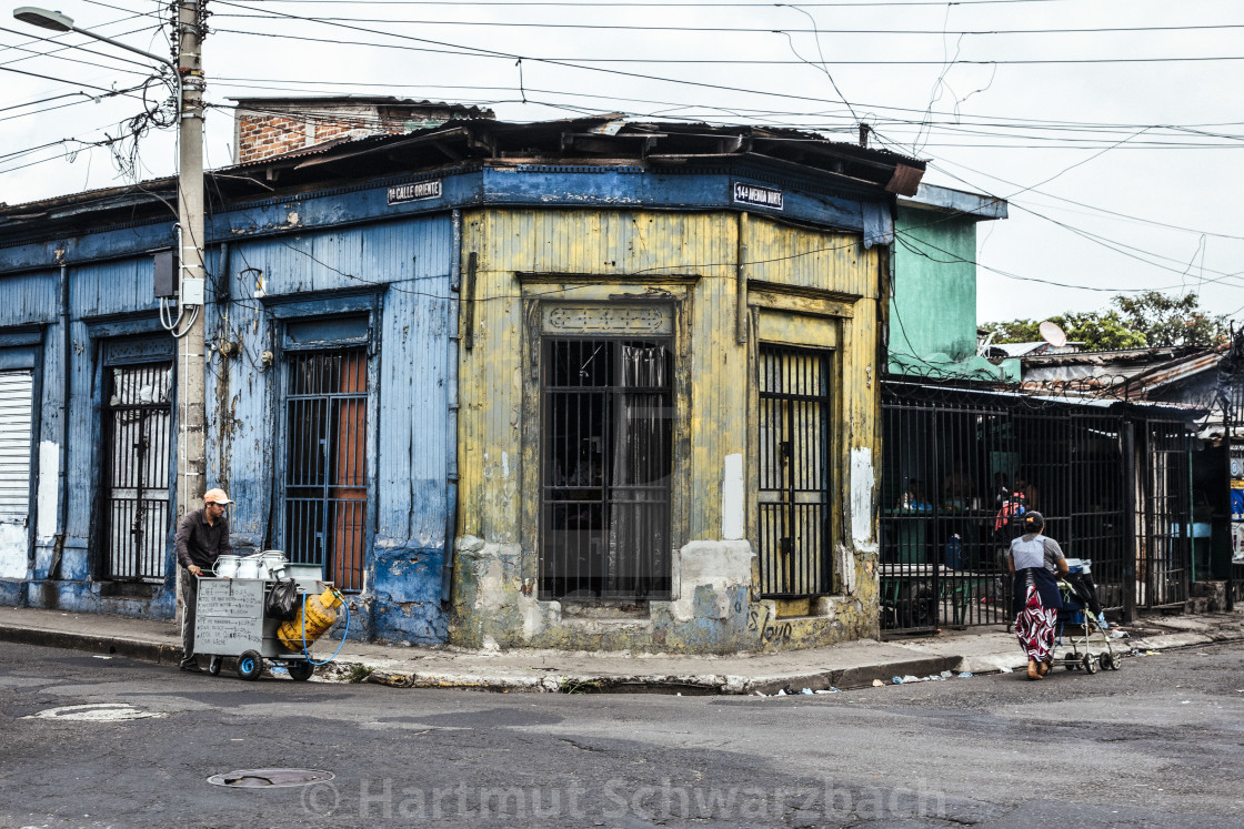 "Fotoessay El Salvador "Land hinter Gittern"" stock image