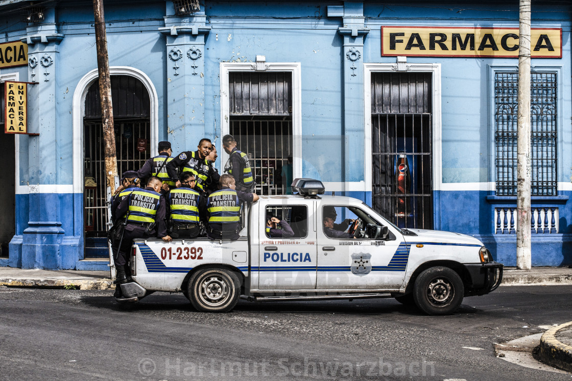 "Fotoessay El Salvador "Land hinter Gittern"" stock image