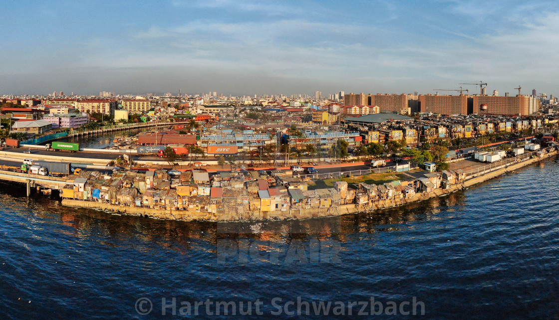 "Armenviertel Tondo Slum" by Hartmut Schwarzbach - $103.77 "Armenviertel Tondo Slum" stock image