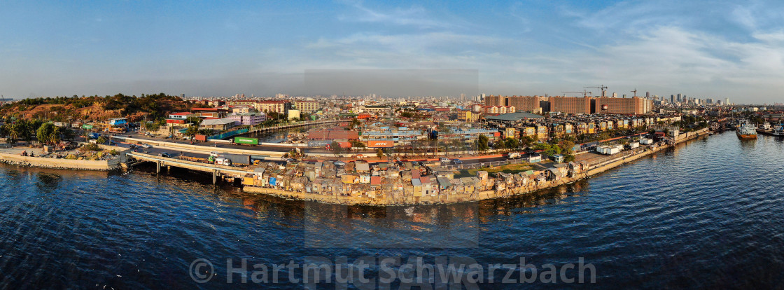 "Armenviertel Tondo Slum" stock image