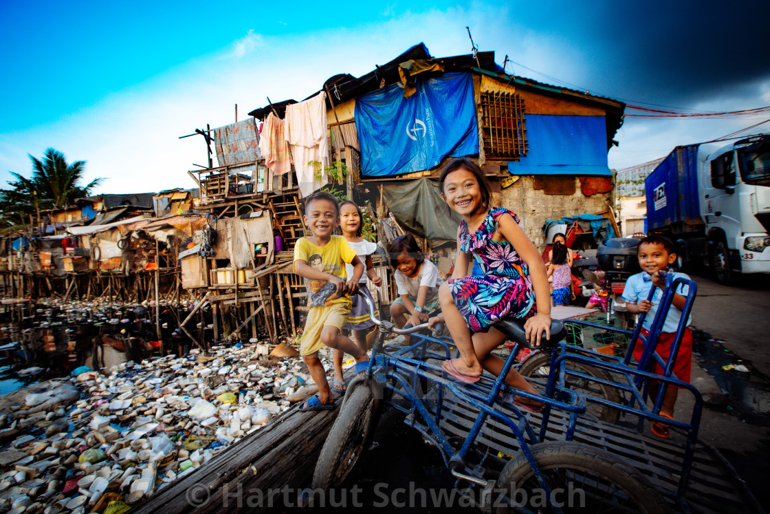 "Armenviertel Tondo Slum" stock image